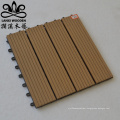 Waterproof outdoor flooring wood plastic composite keel wpc decking interlocking outdoor deck tiles